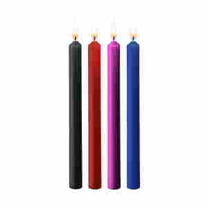 Teasing Wax Candles - 4 Pieces - Large