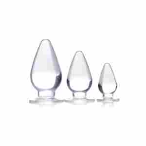 Triple Cones - Anal Plug Set - 3 Pieces