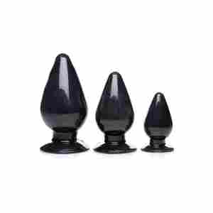 Triple Cones - Anal Plug Set - 3 Pieces