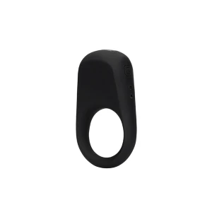 Vibrating Cock Ring - Licorice Black
