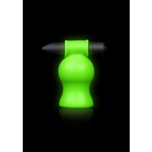 Vibrating Head Masturbator - Glow in the Dark