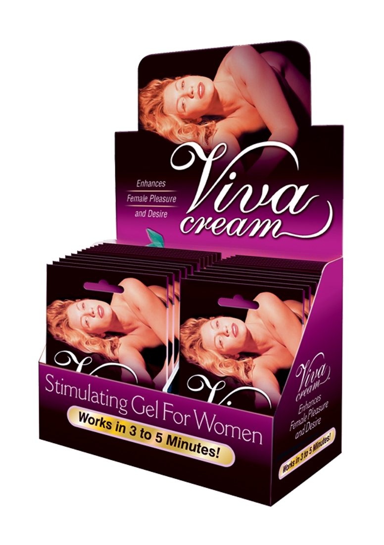 Viva Cream - Arousal Gel - 24 Pieces