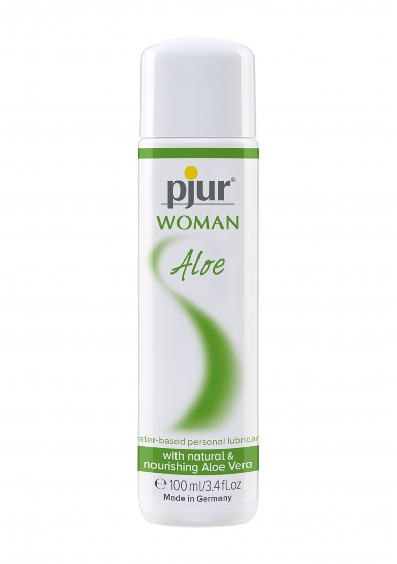 Woman Aloe - Waterbased Lubricant and Massage Gel with Aloe Vera - 3 fl oz / 100 ml