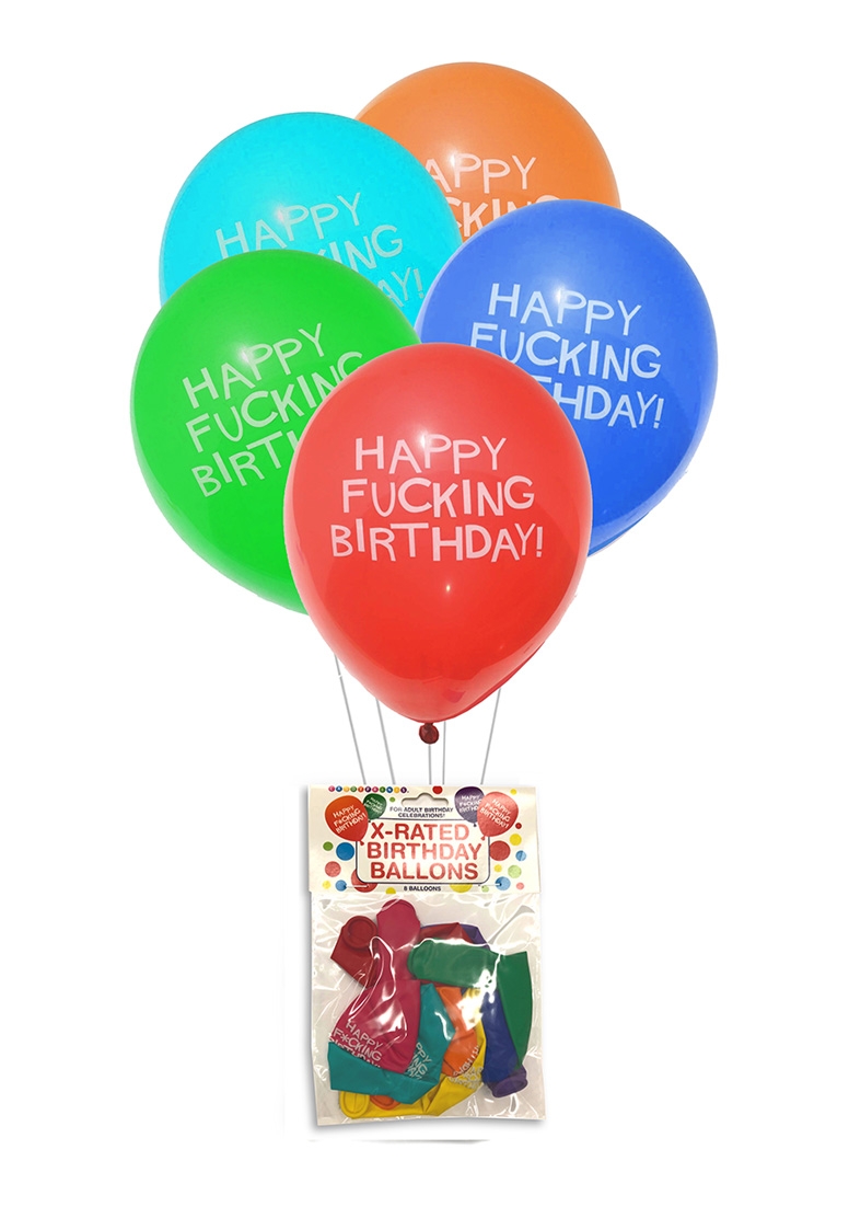 X-Rated Birthday Balloons