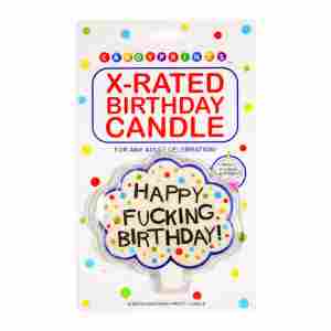 X-Rated Birthday Candle