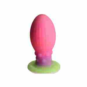 Xeno Egg - Glow in the Dark - Silicone Egg - XL - Pink