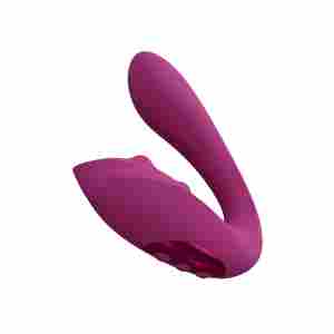 Yuki - Rechargeable Dual Motor - G-Spot Vibrator with Massaging Beads - Pink