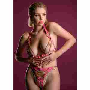 Bra Open Crotch Brief Harness