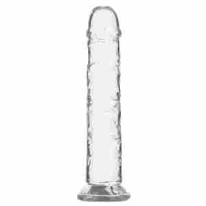 Addiction - Crystal Addiction 20 cm Vertical Clear TPE