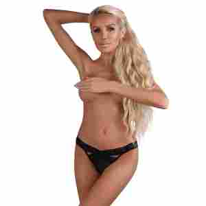 Alessandra crotchless panty