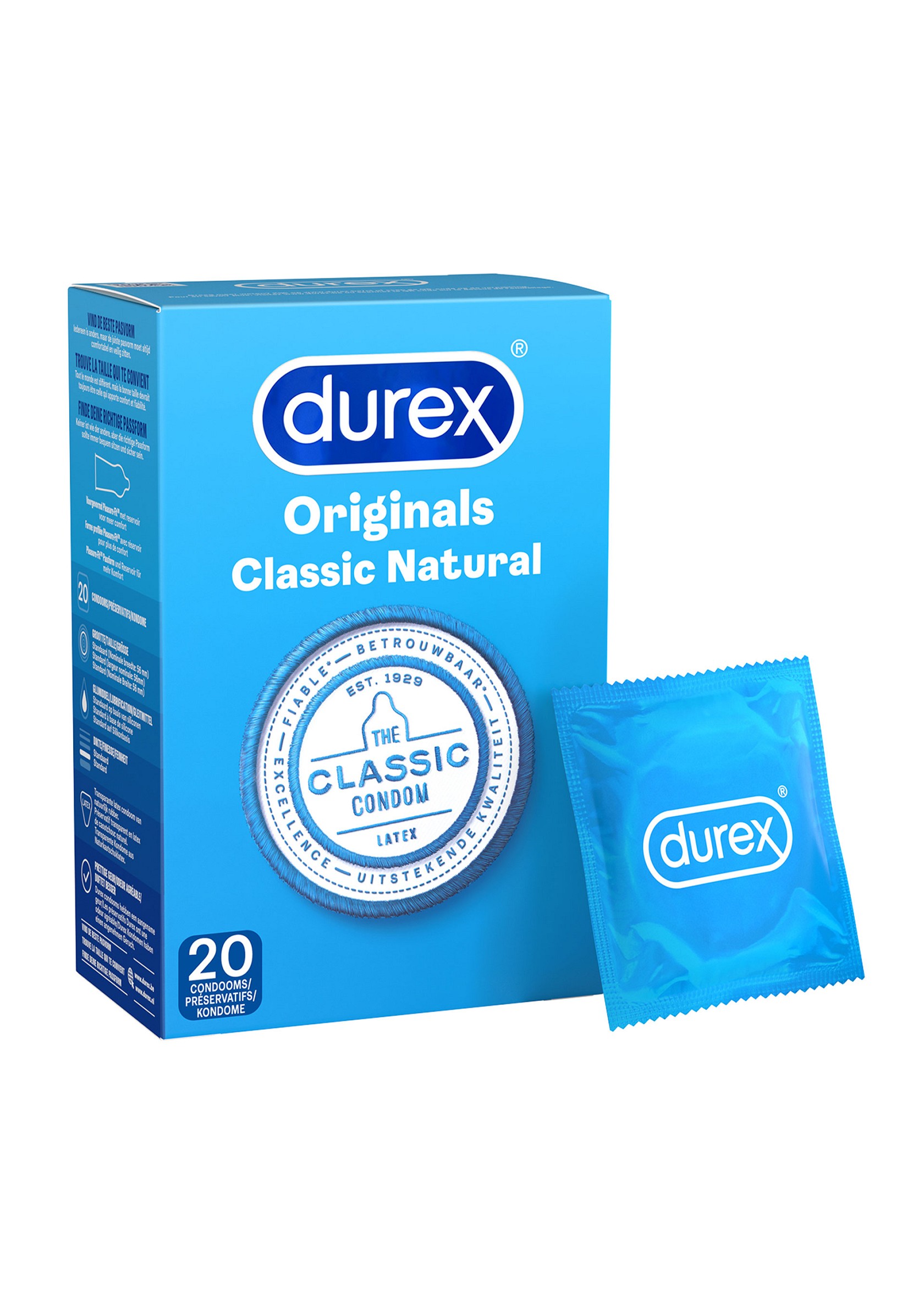 DUREX Classic Naturel 3x20