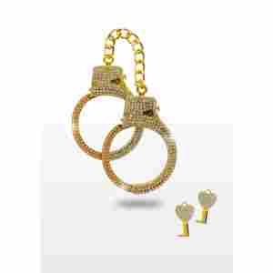 Diamond Wrist Cuffs Gold