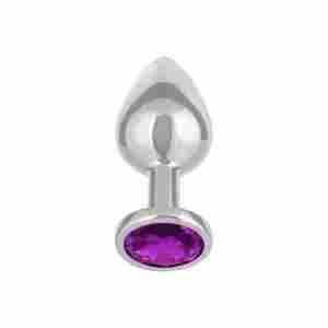 Jewel Large Amethyst Plug