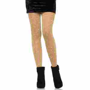 Lurex pantyhose