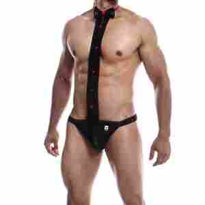 MOB Tuxedo Lace Thong