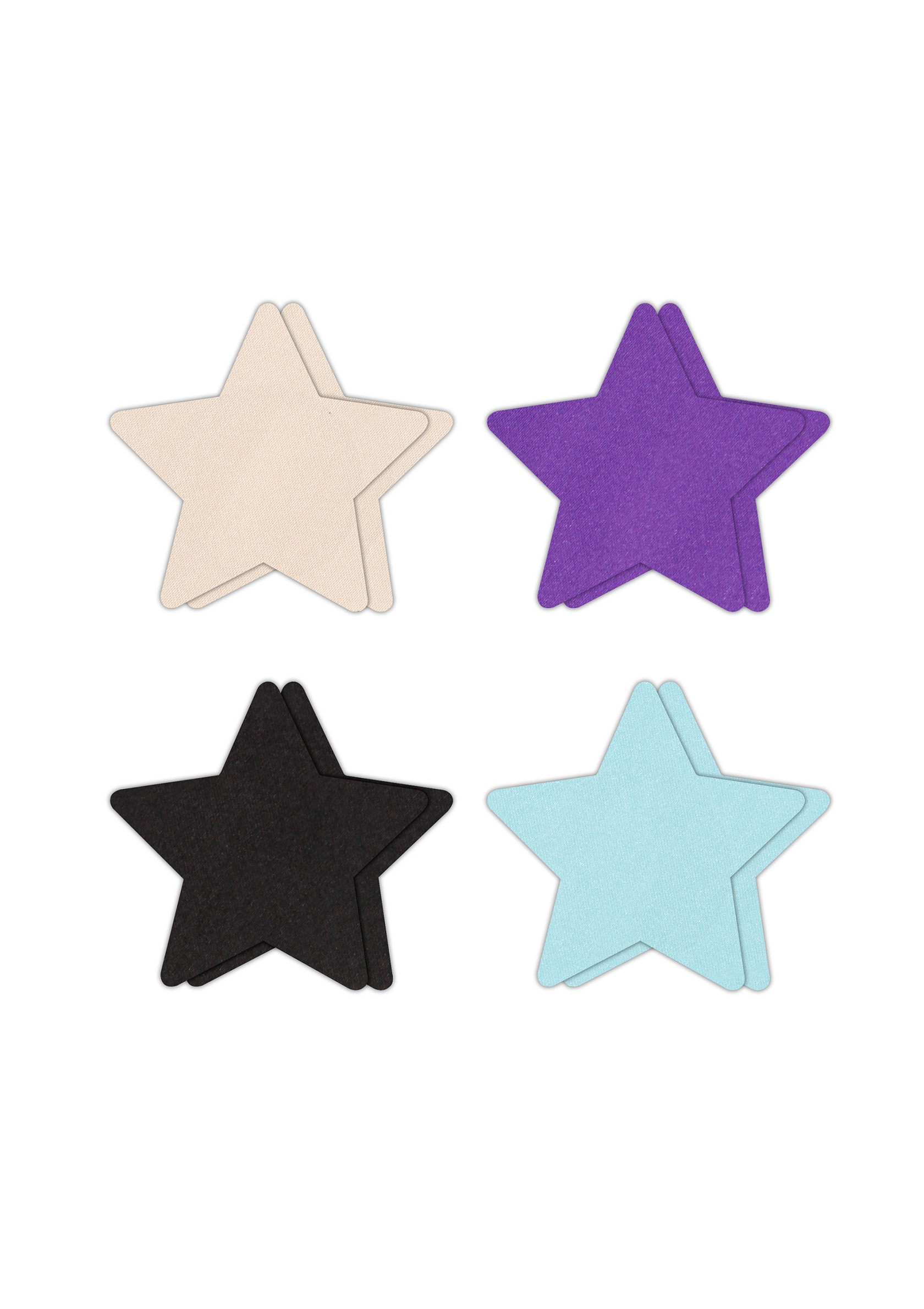 Pasties Star I Assorted 4 Pair
