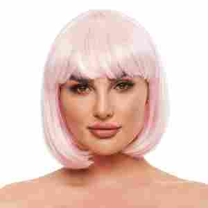 Pleasure Wigs - Pruik Cici Pink Glow in the Dark