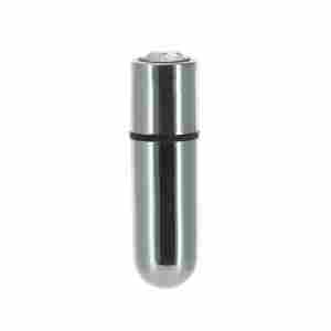 PowerBullet - First Class Mini Bulllet with Crystal 9 Function Silver