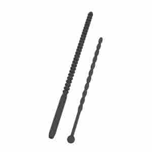 Ribbed Penis Dilator Set 2 pcs