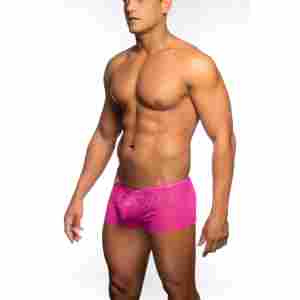 Rose Lace Boy Short