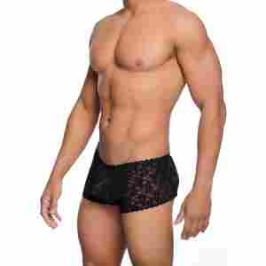 Rose Lace Boy Short