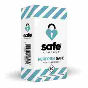 SAFE - Condoms Perform Safe Performance (10 pcs)