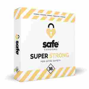 SAFE - Condoms Super Strong for Extra Safety (36 pcs)