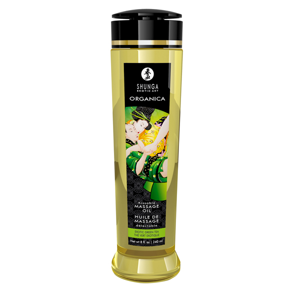 Shunga - Massage Oil Organica Exotic Green Tea