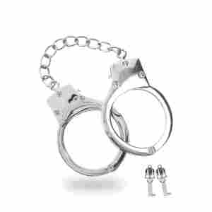 Silver Plated BDSM Handcuffs