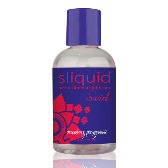 Sliquid - Naturals Swirl Lubricant Strawberry Pomegranate 12