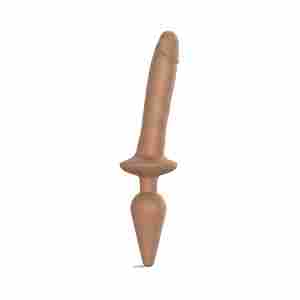 Strap-On-Me - Switch  Plug-in Realistic Dildo Caramel XXL