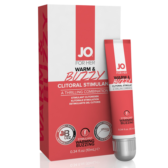 System JO - For Her Clitoral Stimulant Warming Warm & Buzzy