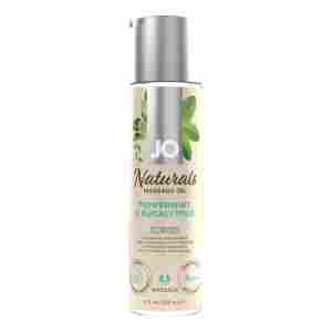System JO - Naturals Massage Oil Peppermint & Eucalyptus 120