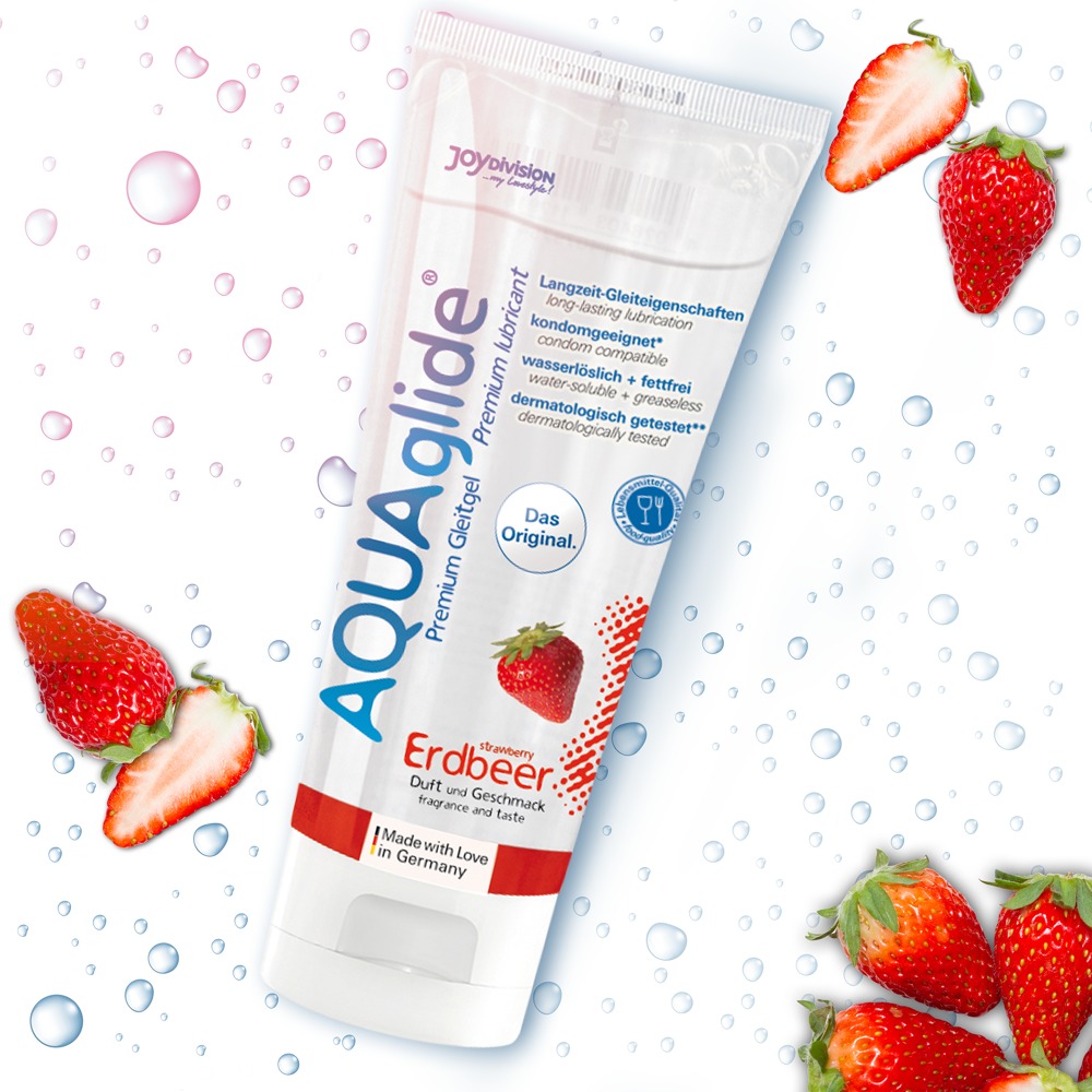 AQUAglide strawberry 100 ml