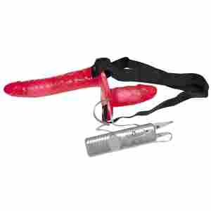 Bad Kitty Vibr. Strap-On Duo