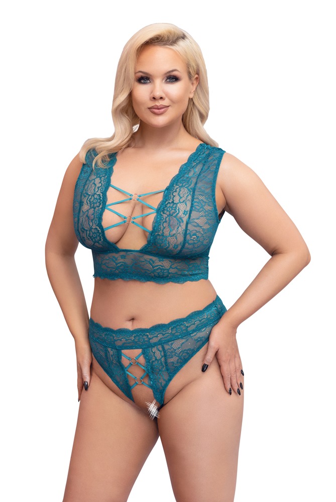 Bra Set teal 4XL