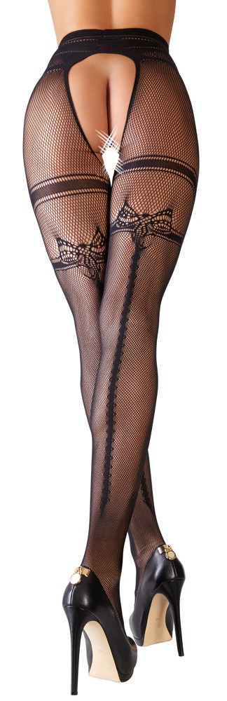 Crotchless Tights L/XL