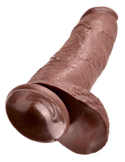 King Cock 12" Cock w Balls Bro - Image 5