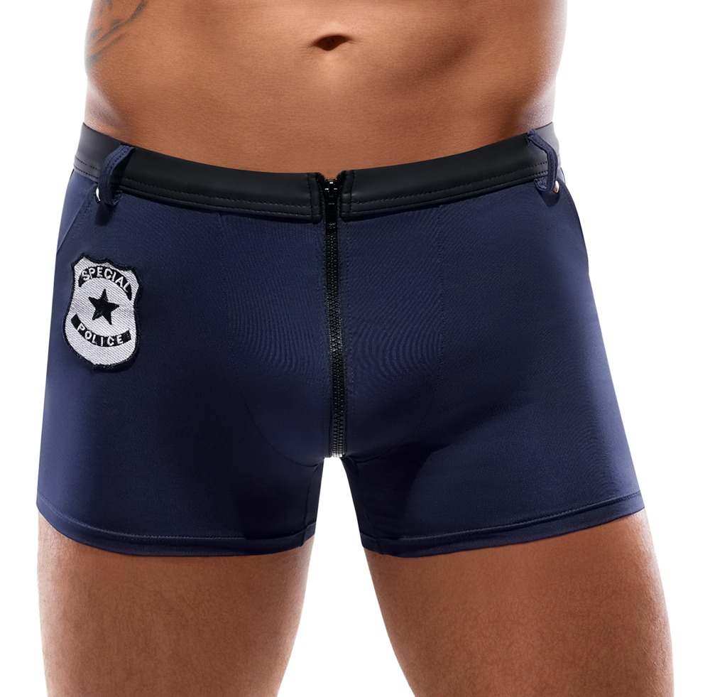 M. Boxer Briefs Police 2XL