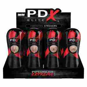 PEE Vibrating Stroker Display