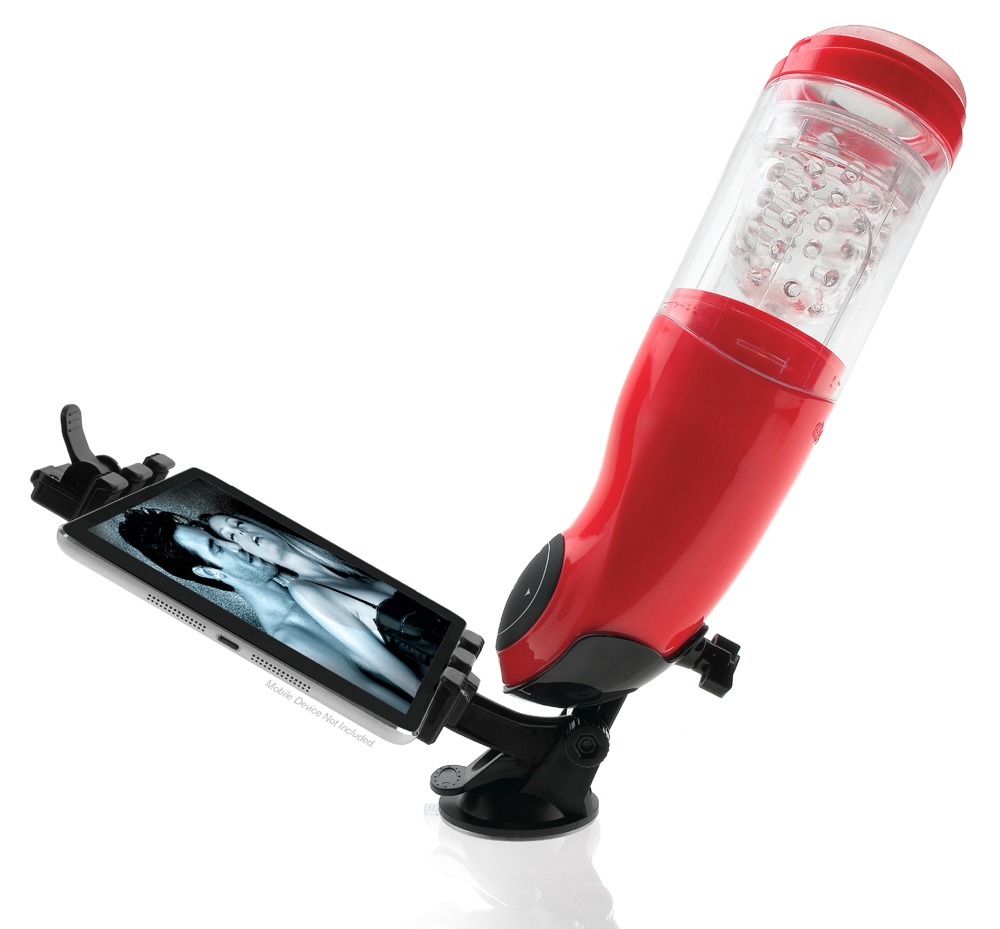 PET Mega-Bator Mouth Red/Clear