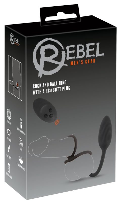 Rebel Cock&ball ring with a RC - Image 2