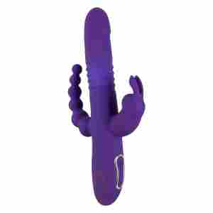 Thrusting Pearl Triple Vibrator