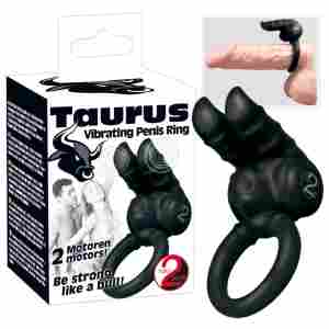 Taurus Vibr. Cock Ring black