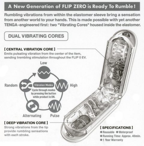 Tenga Flip Zero Electronic Vib - Image 7