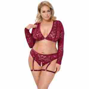 Top and Briefs red 3XL