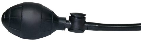 True Black Vibrating Butt Plug - Image 5