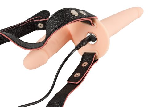 Vibrating Double Strap-On - Image 7