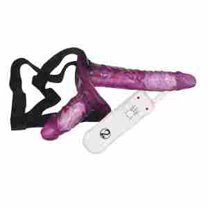 Vibrating Strap-on Duo