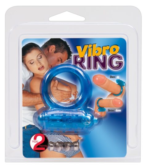 Vibrating cockring blue - Image 2